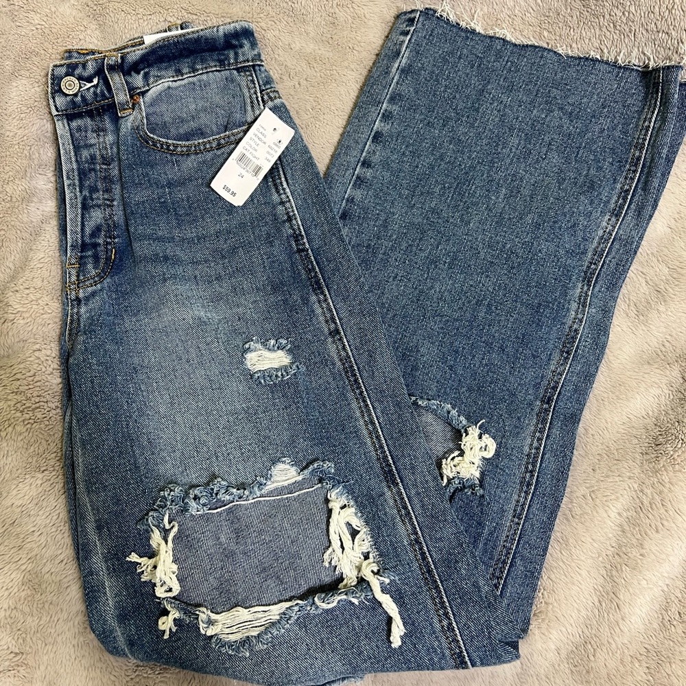 Brand new with tags baggy jeans size 24